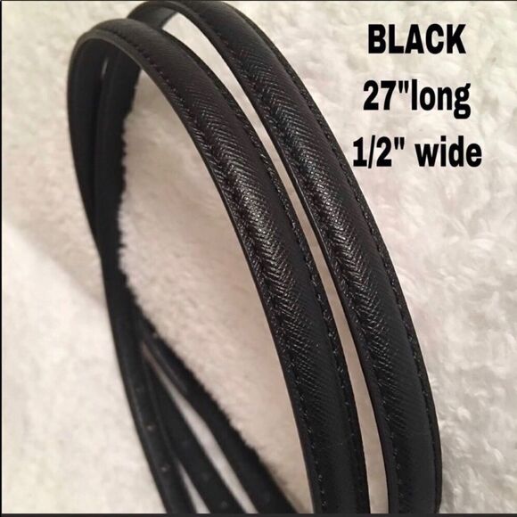 Replacement Straps Black 1/2”wide brandnew - Picture 1 of 5